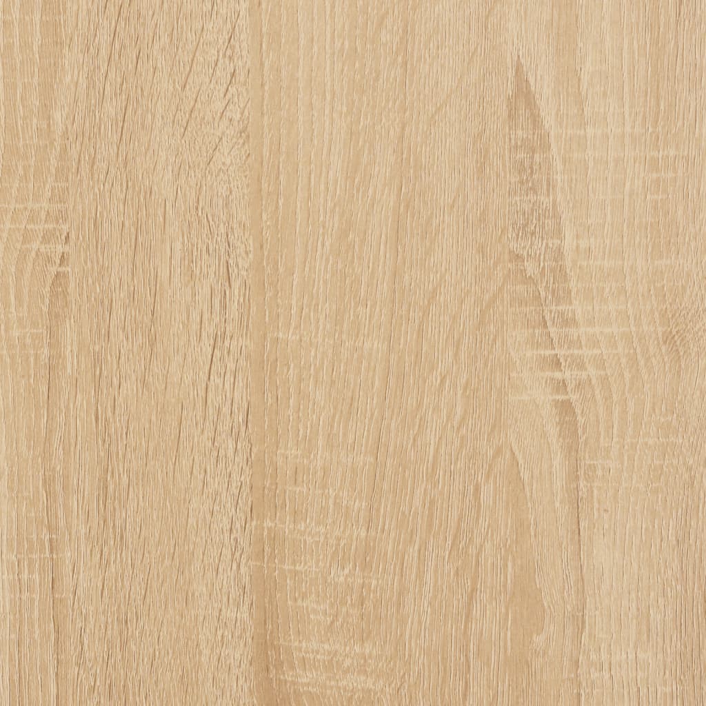 vidaXL Sideboard Sonoma Oak 34.5x34x90 cm Engineered Wood