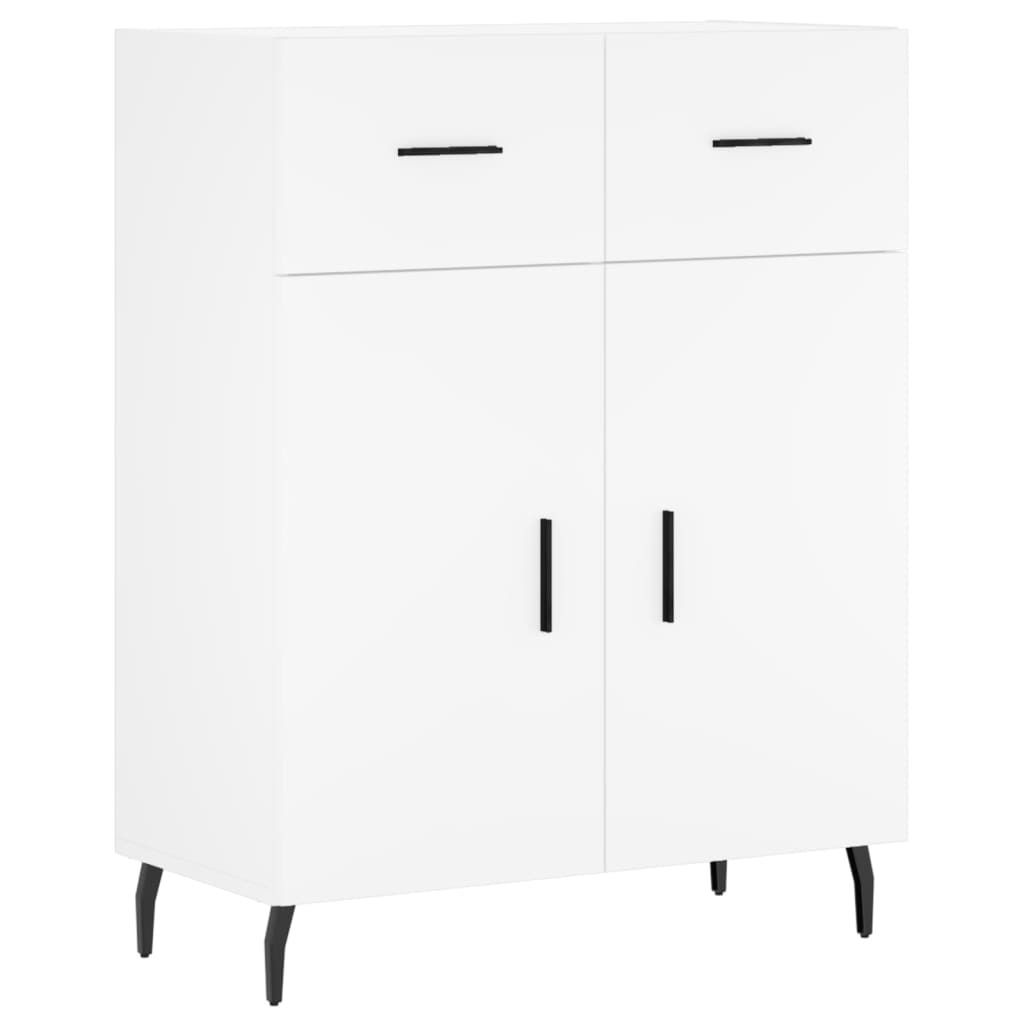 vidaXL Highboard White 69.5x34x180 cm Engineered Wood