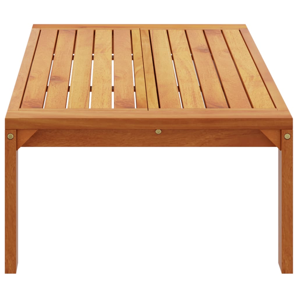 vidaXL Garden Table 100x50x27 cm Solid Wood Acacia