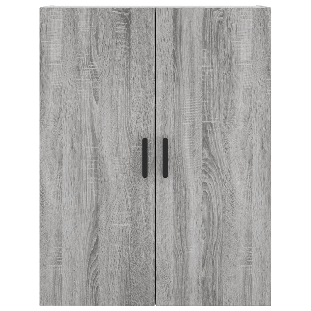 vidaXL Highboard Grey Sonoma 69.5x34x180 cm Engineered Wood