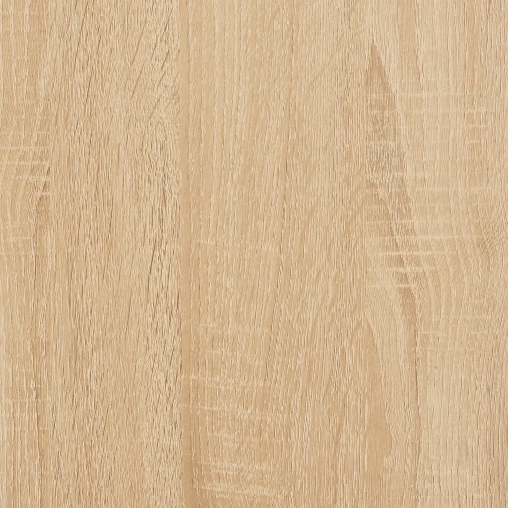 vidaXL Bookcase 4-Tier Sonoma Oak 60x30x120 cm Engineered Wood