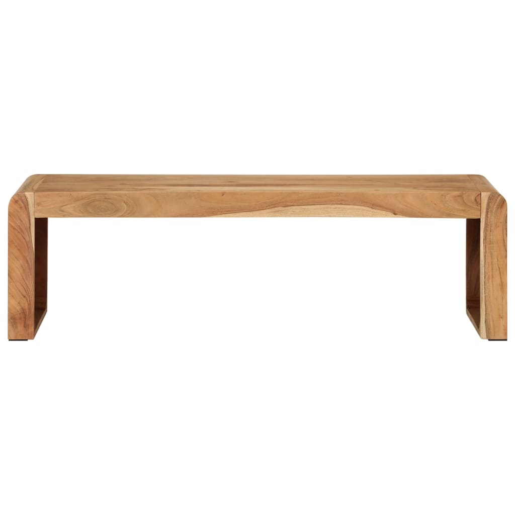 vidaXL TV Stand 110x33x33 cm Solid Wood Acacia