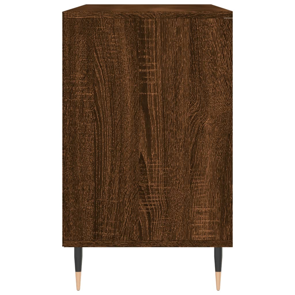 vidaXL Shoe Cabinet Brown Oak 102x36x60 cm Engineered Wood