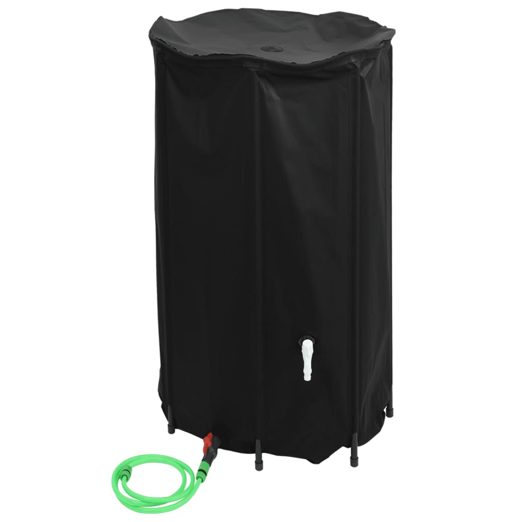 vidaXL Water Tank with Tap Foldable 100 L PVC