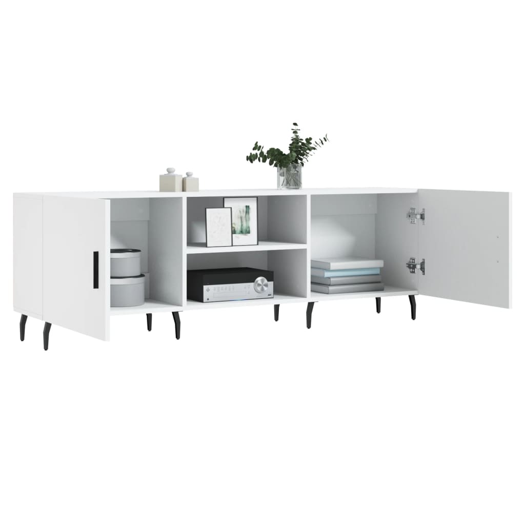 vidaXL TV Cabinet White 150x30x50 cm Engineered Wood