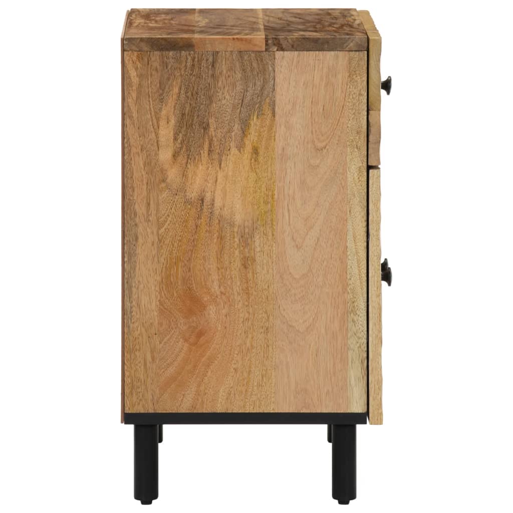 vidaXL Bedside Cabinet 50x33x60 cm Solid Wood Mango