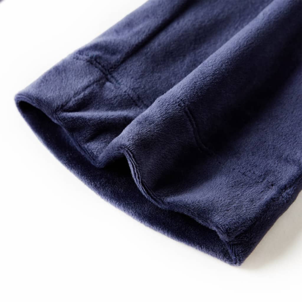 Kids' Pants Velvet Dark Blue 104