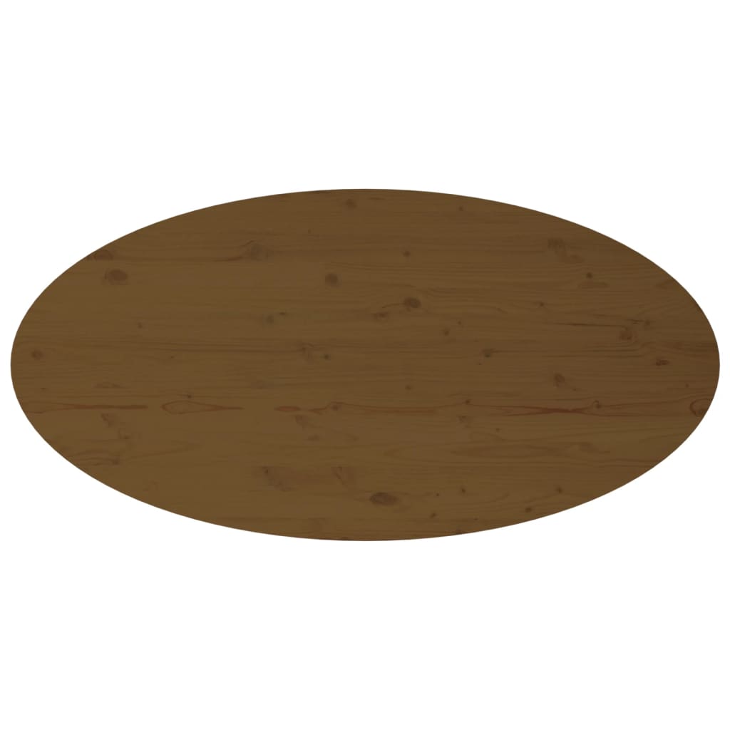 vidaXL Coffee Table Honey Brown 110x55x45 cm Solid Wood Pine