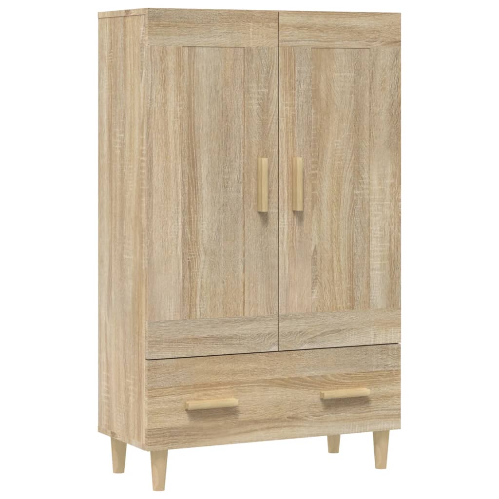 vidaXL Highboard Sonoma Oak 70x31x115 cm Engineered Wood