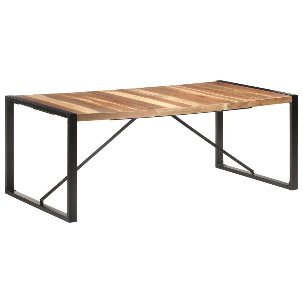 vidaXL Dining Table 200x100x75 cm Solid Wood