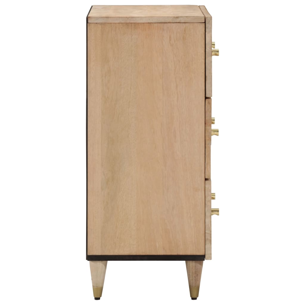 vidaXL Side Cabinets 2 pcs 60x33x75 cm Solid Wood Mango