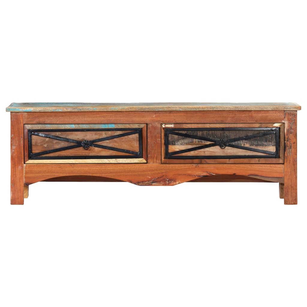 vidaXL TV Cabinet 120x30x40 cm Solid Reclaimed Wood