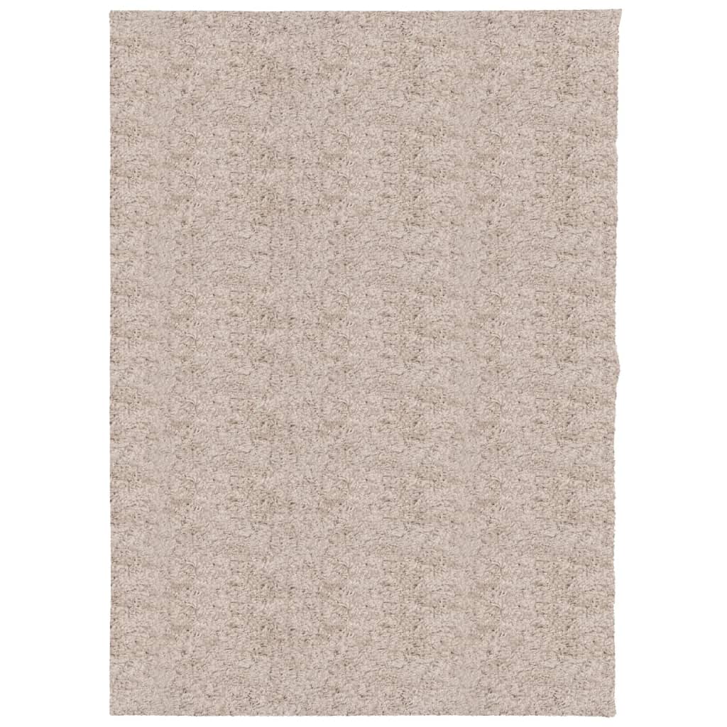 vidaXL Shaggy Rug PAMPLONA High Pile Modern Beige 240x340 cm