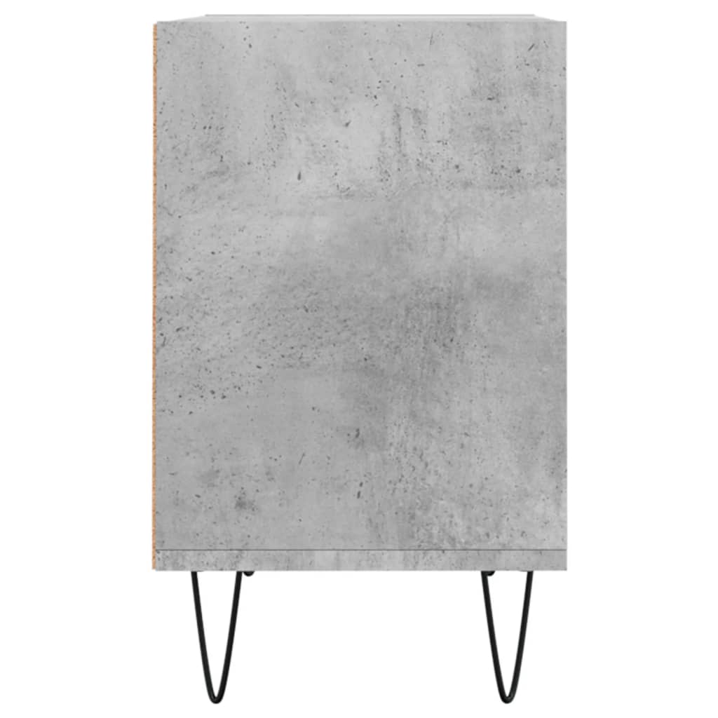 vidaXL TV Cabinet Concrete Grey 69.5x30x50 cm Engineered Wood