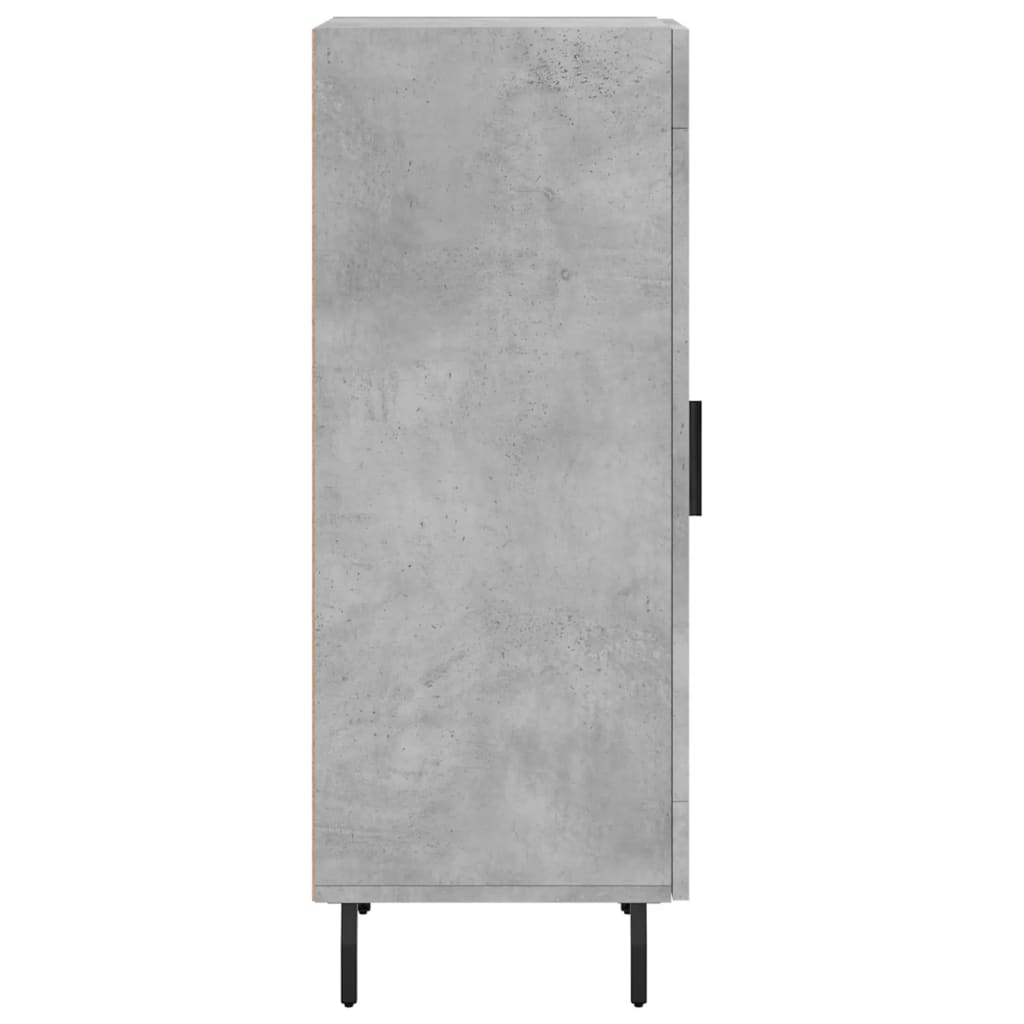 vidaXL Sideboard Concrete Grey 34.5x34x90 cm Engineered Wood