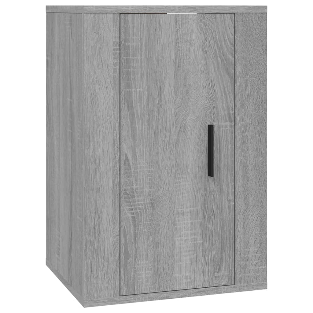 vidaXL 3 Piece TV Cabinet Set Grey Sonoma Engineered Wood