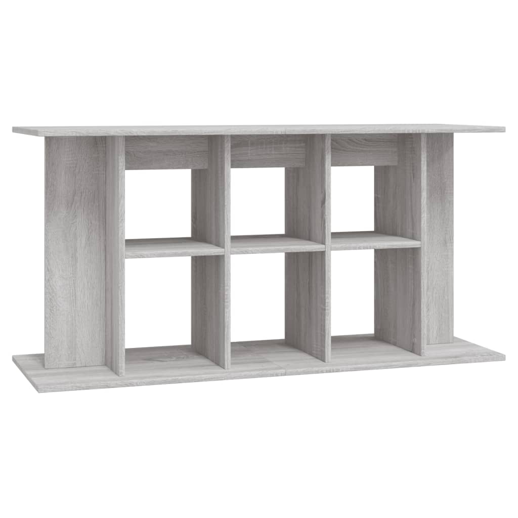 vidaXL Aquarium Stand Grey Sonoma 120x40x60 cm Engineered Wood