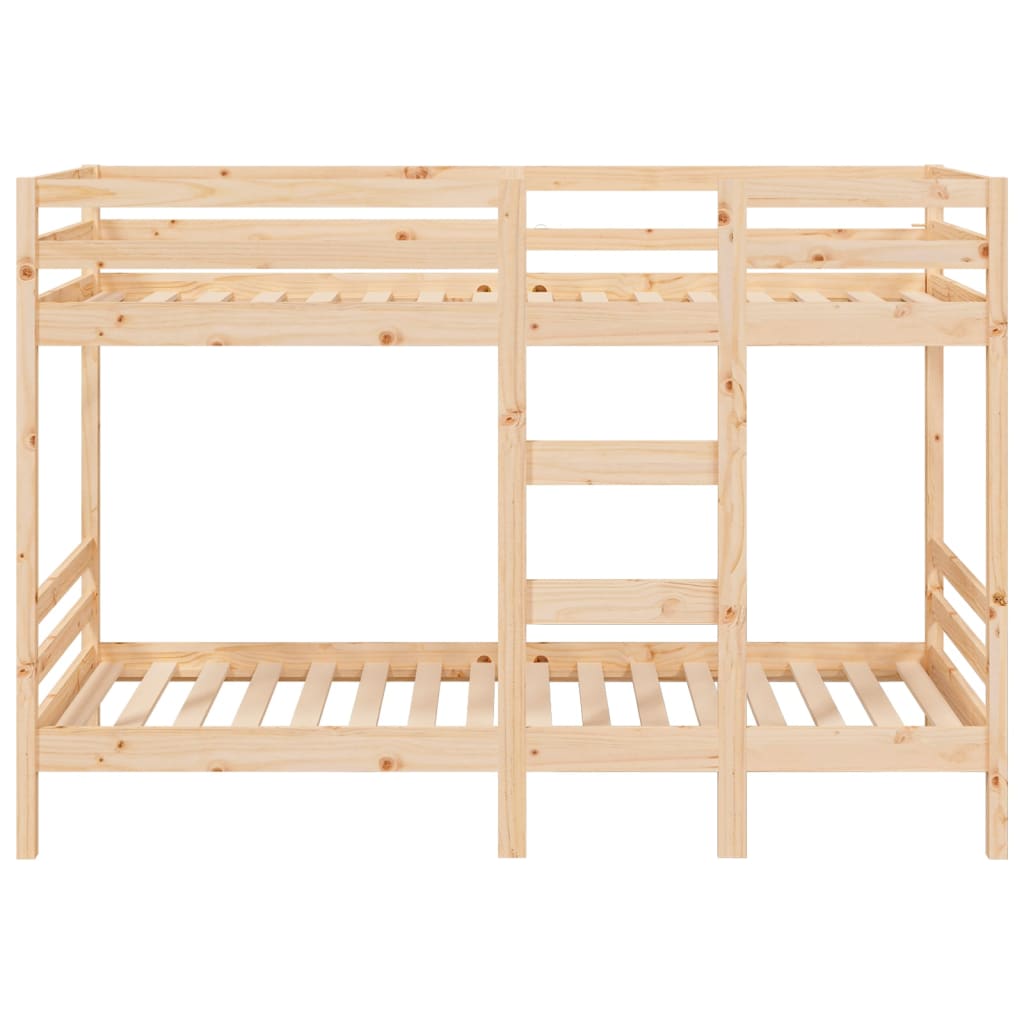 vidaXL Bunk Bed without Mattress 90x200 cm Solid Wood Pine