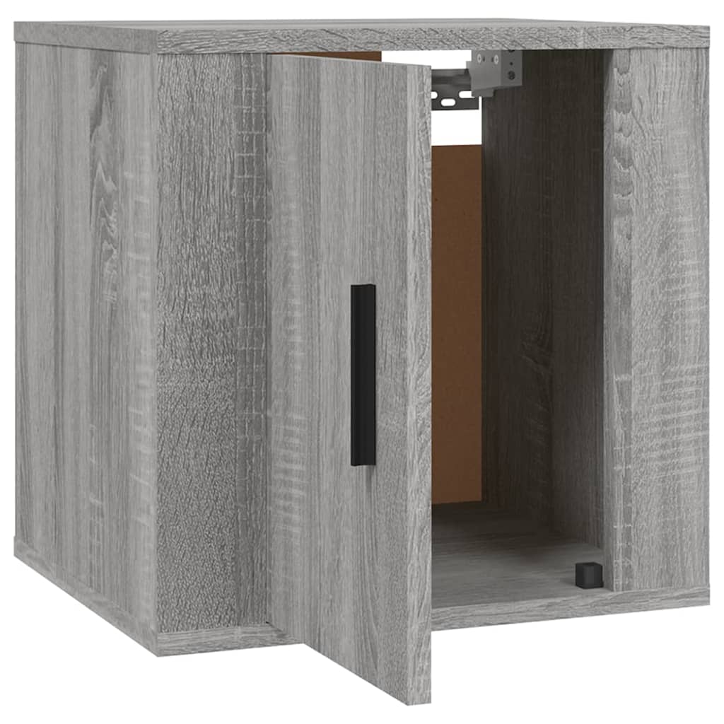 vidaXL Wall Mounted TV Cabinet Grey Sonoma 40x34,5x40 cm