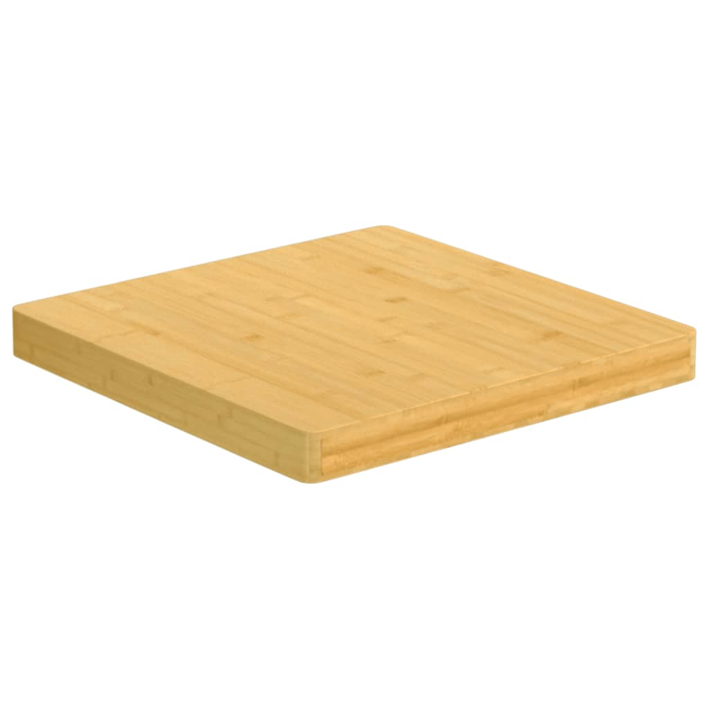 vidaXL Table Top 50x50x4 cm Bamboo