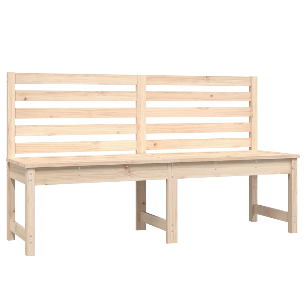 vidaXL Garden Bench 157.5 cm Solid Wood Pine