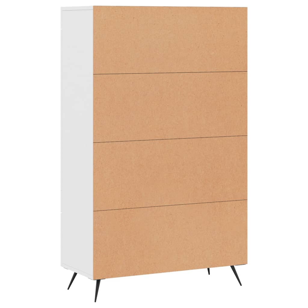 vidaXL Highboard White 69.5x31x115 cm Engineered Wood