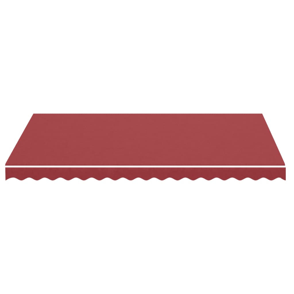 vidaXL Replacement Fabric for Awning Burgundy Red 3.5x2.5 m