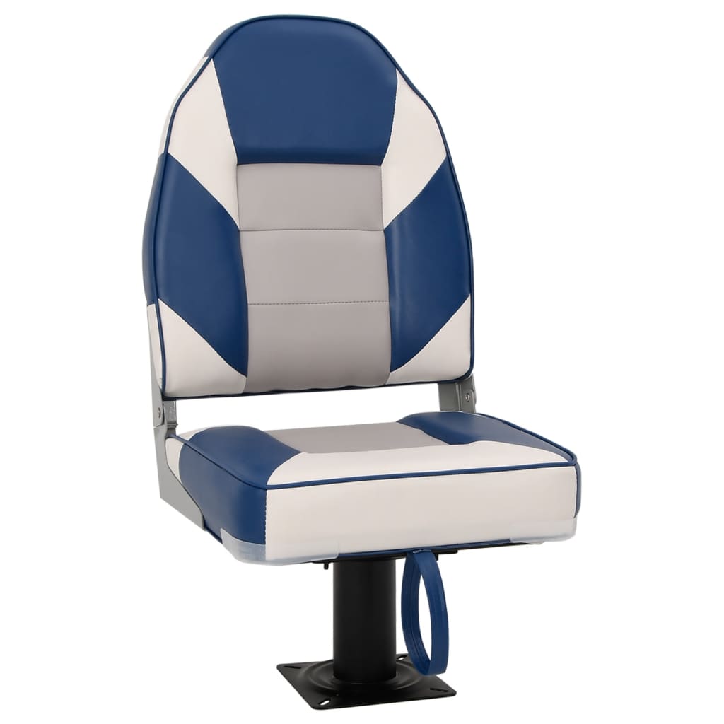 vidaXL Boat Seat with Pedestal 360° Rotatable