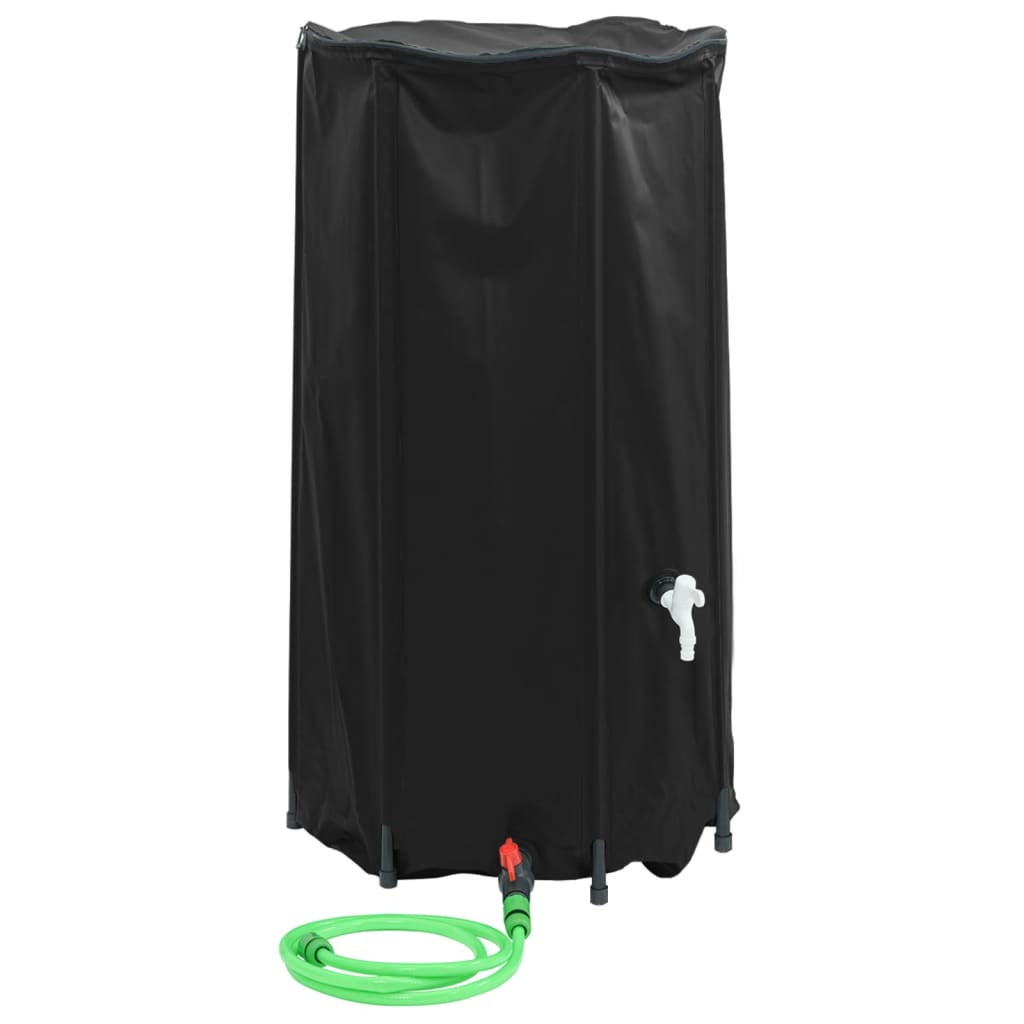 vidaXL Water Tank with Tap Foldable 100 L PVC