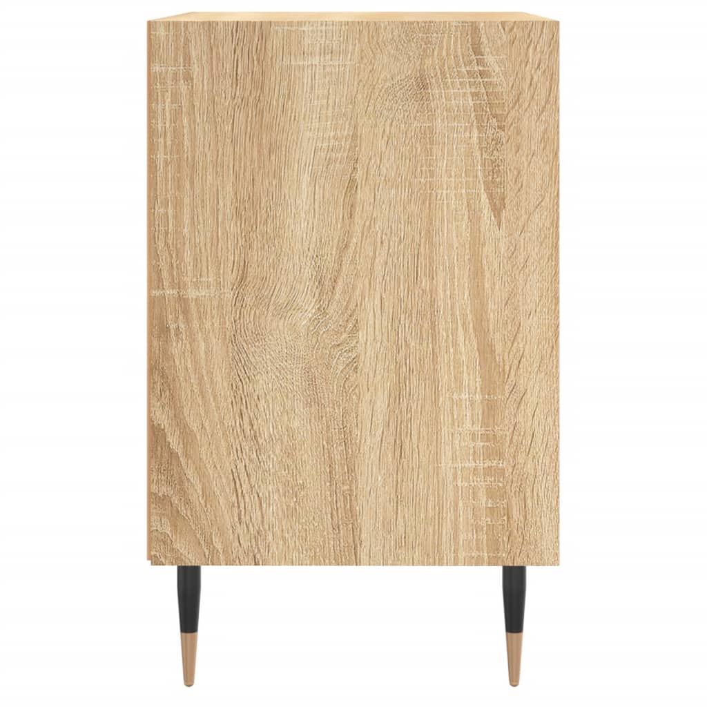 vidaXL Bedside Cabinets 2 pcs Sonoma Oak 40x30x50 cm Engineered Wood