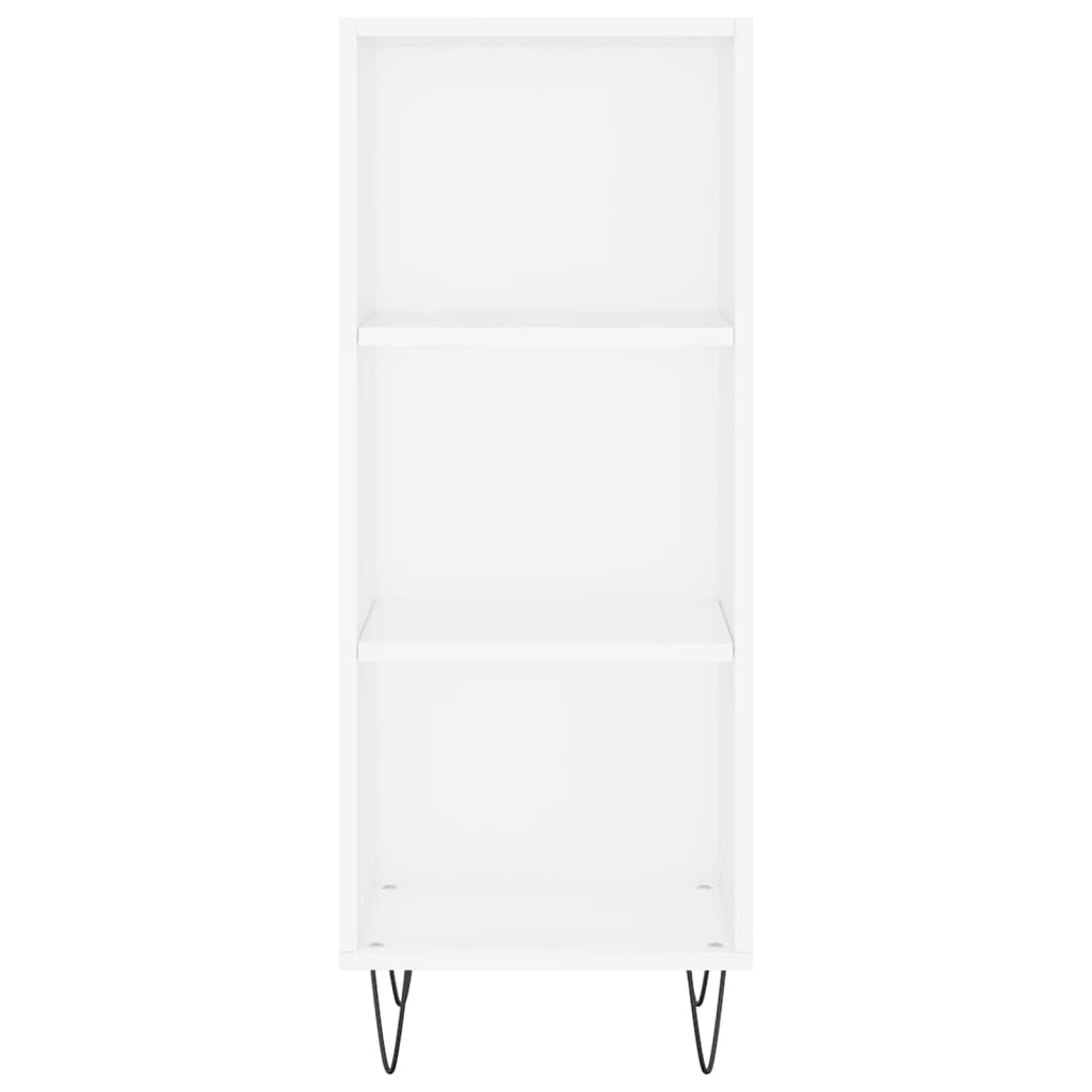 vidaXL Highboard White 34.5x32.5x180 cm Engineered Wood