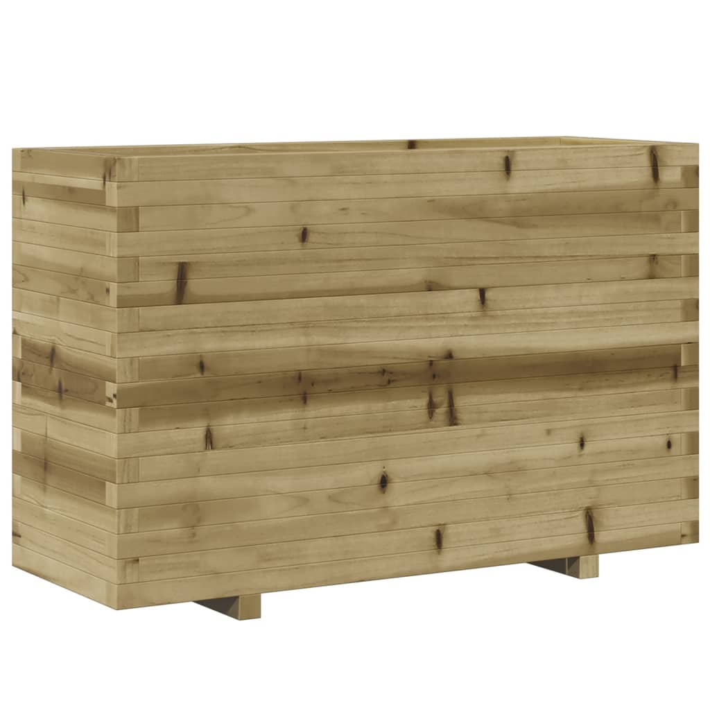 vidaXL Garden Planter 110x40x72.5 cm Impregnated Wood Pine