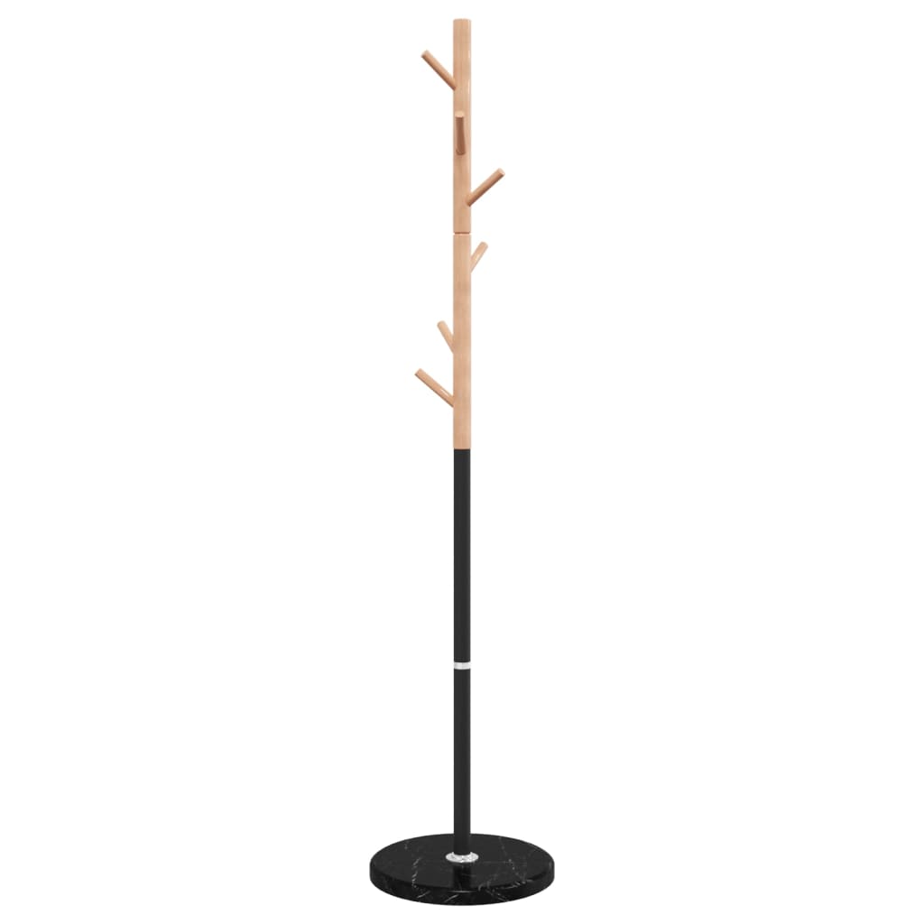 vidaXL Coat Stand Black 172 cm Powder-coated Iron