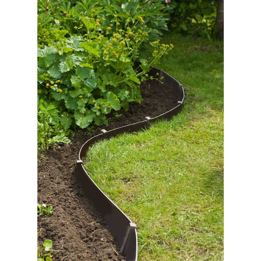 Nature Garden Border Edging 0.075x10 m 3 mm Black