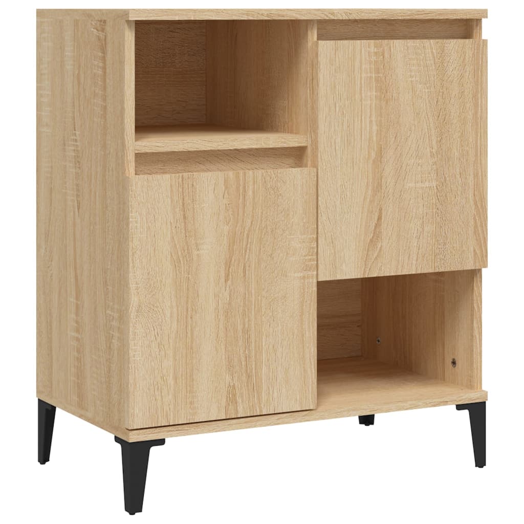 vidaXL Sideboard Sonoma Oak 60x35x70 cm Engineered Wood