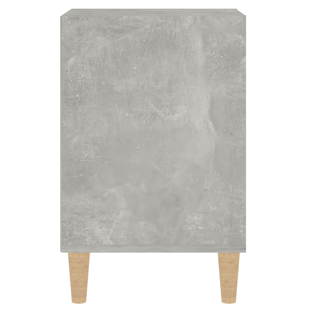 vidaXL TV Cabinet Concrete Grey 100x35x55 cm Engineered Wood