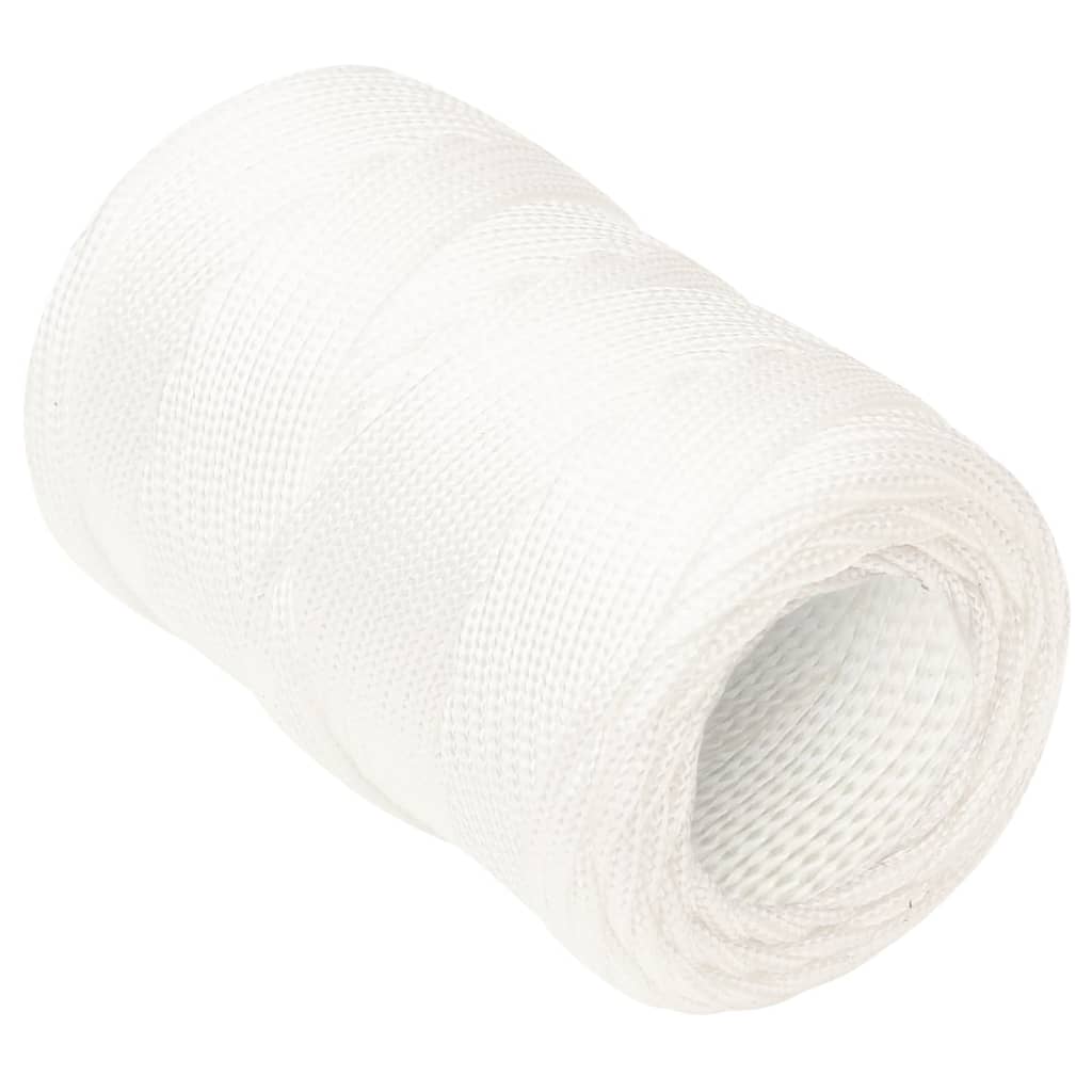 vidaXL Boat Rope Full White 2 mm 50 m Polypropylene