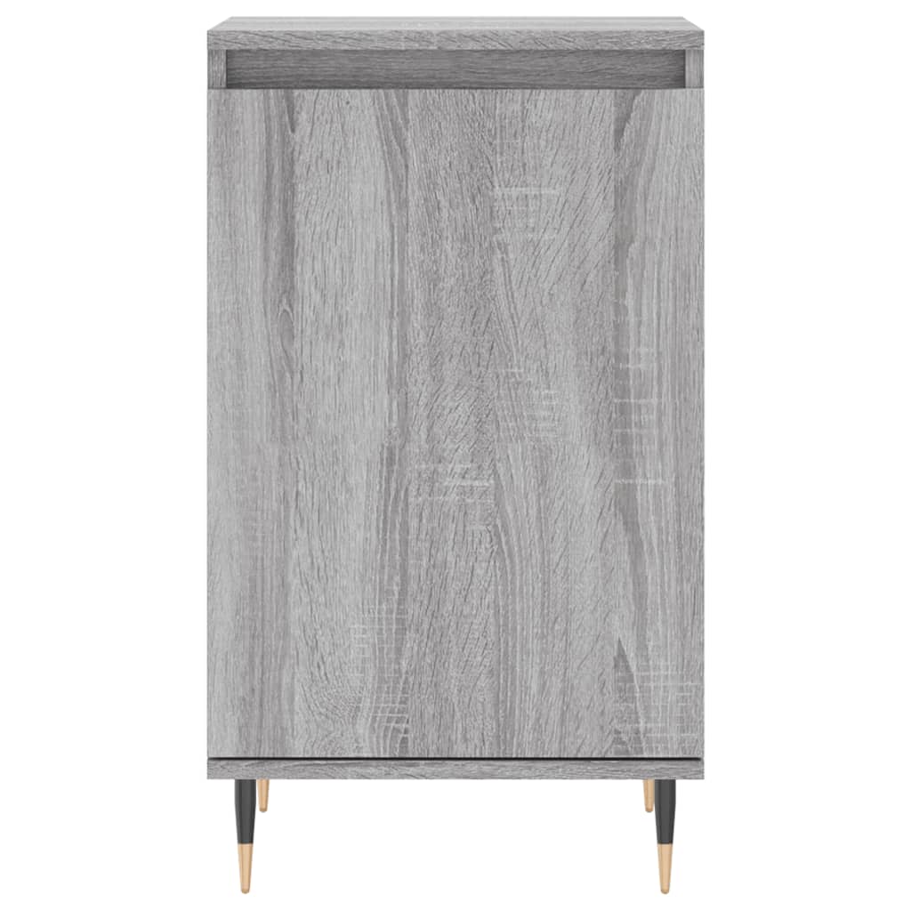 vidaXL Sideboards 2 pcs Grey Sonoma 40x35x70 cm Engineered Wood