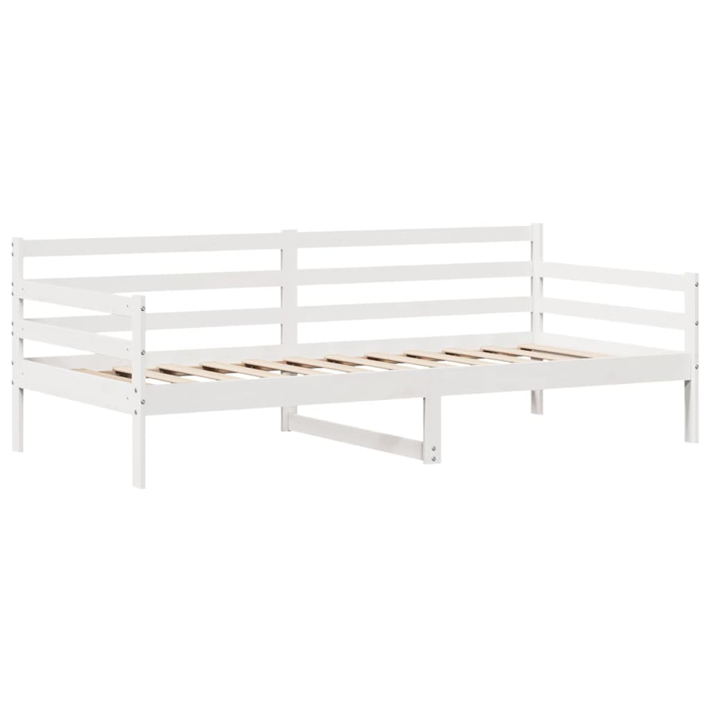 vidaXL Daybed with Drawers without Mattress 90x200 cm Solid Wood