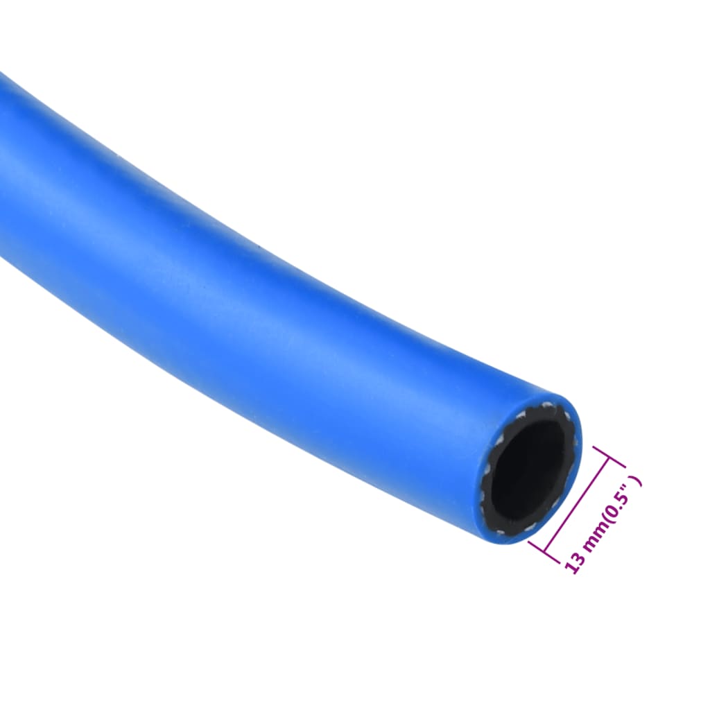 vidaXL Air Hose Blue 0.7" 5 m PVC