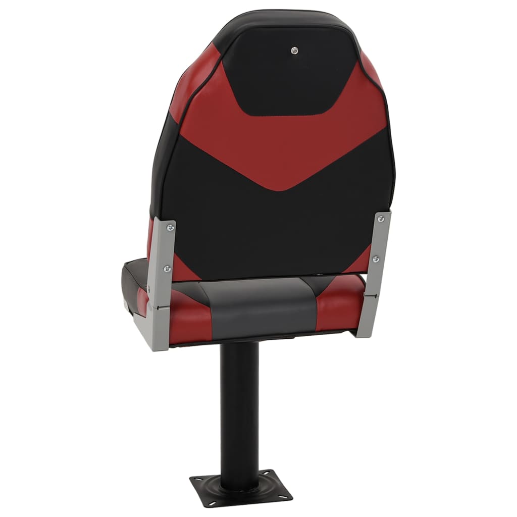 vidaXL 2 Piece Foldable Boat Seat Set High Backrest