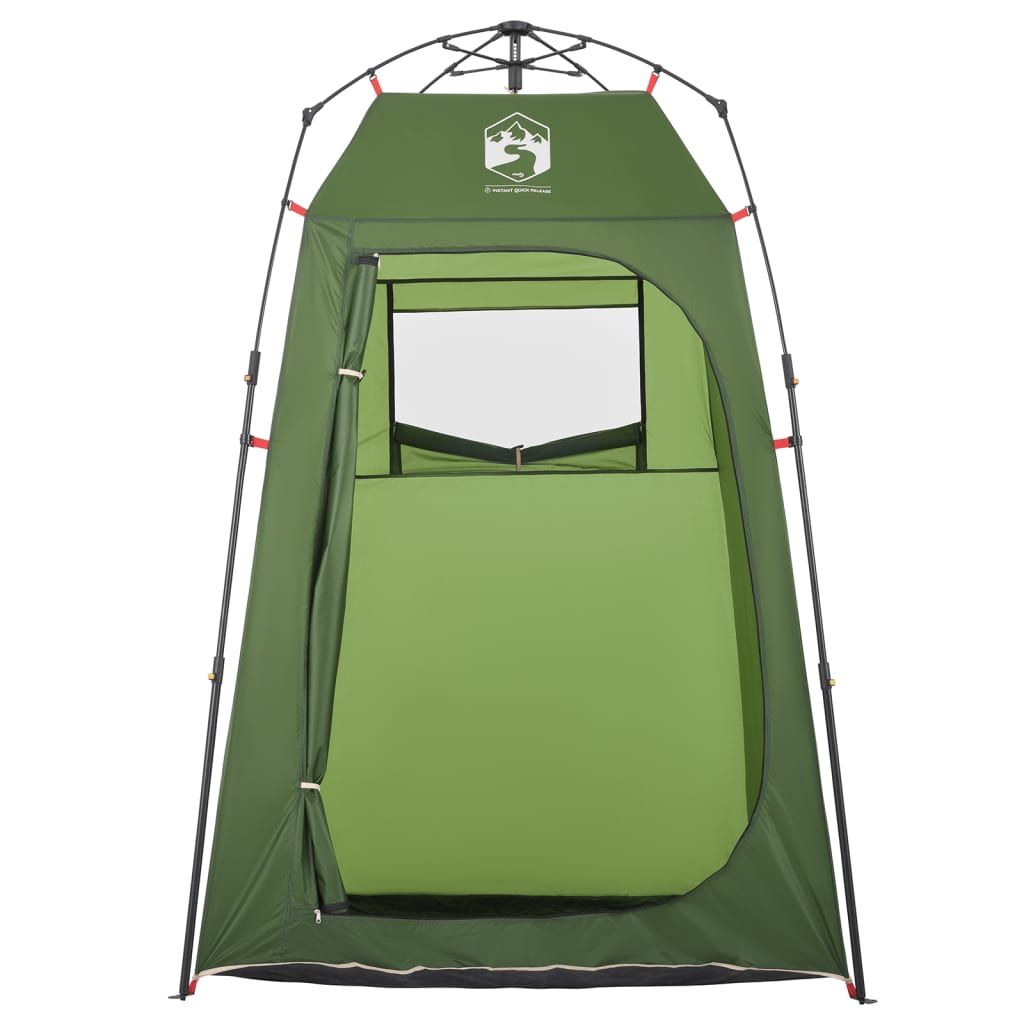 vidaXL Privacy Tent Green Quick Release Waterproof