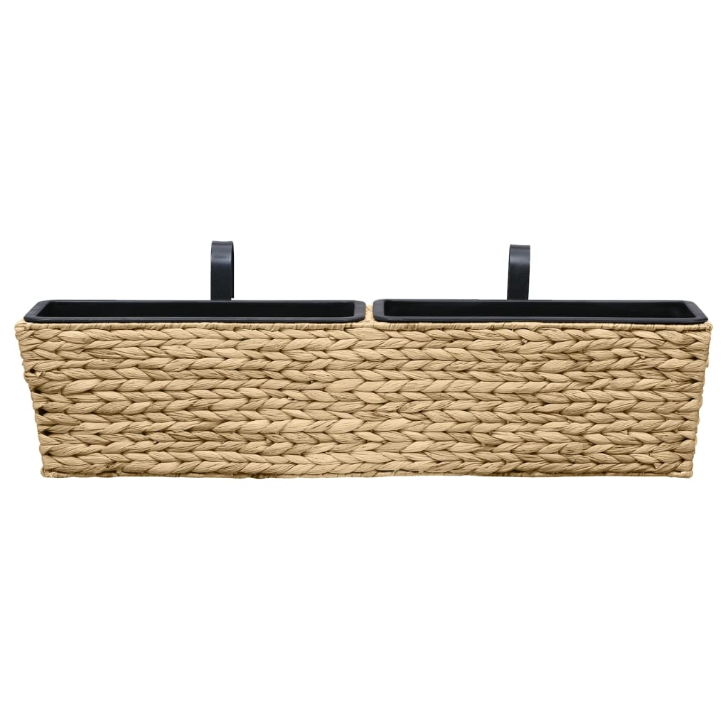 vidaXL Planters 2 pcs Water Hyacinth