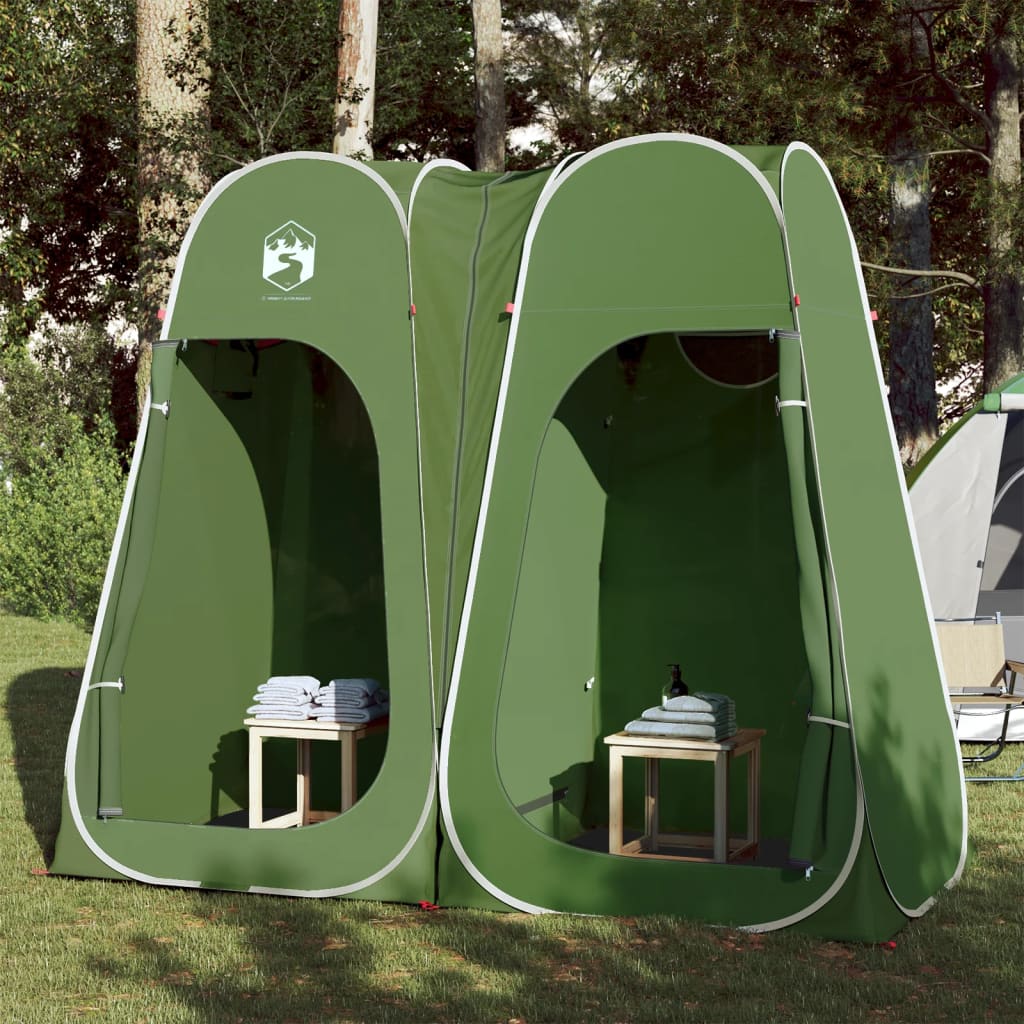 vidaXL Privacy Tent Green Pop-up Waterproof