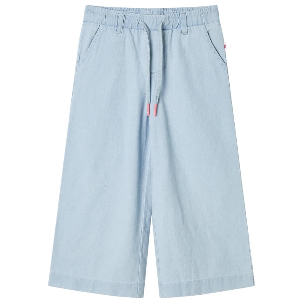 Kids' Pants Soft Denim Blue 140