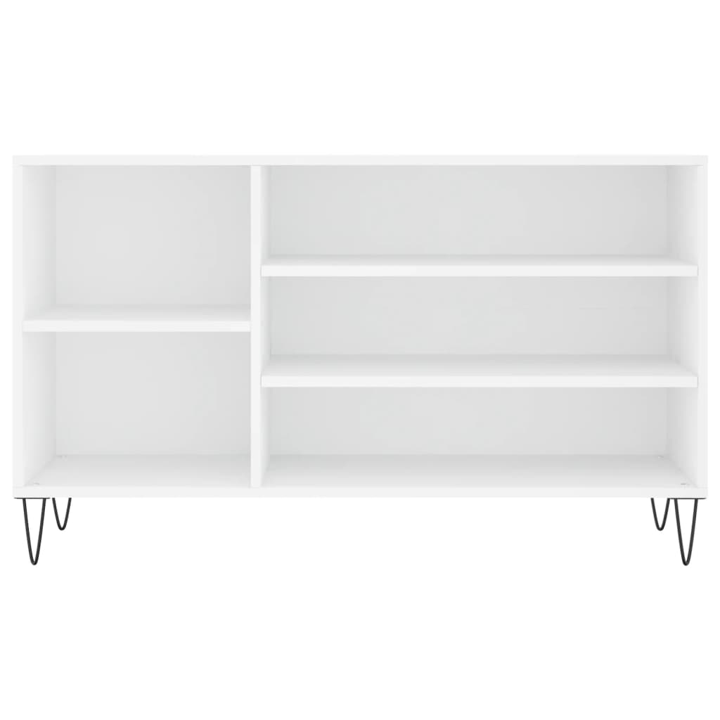 vidaXL Shoe Cabinet White 102x36x60 cm Engineered Wood