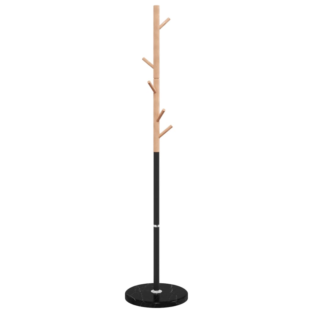 vidaXL Coat Stand Black 172 cm Powder-coated Iron