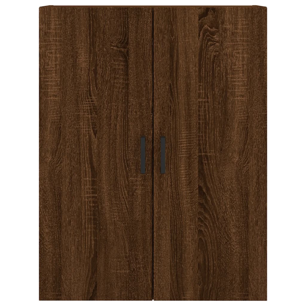 vidaXL Highboard Brown Oak 69.5x34x180 cm Engineered Wood