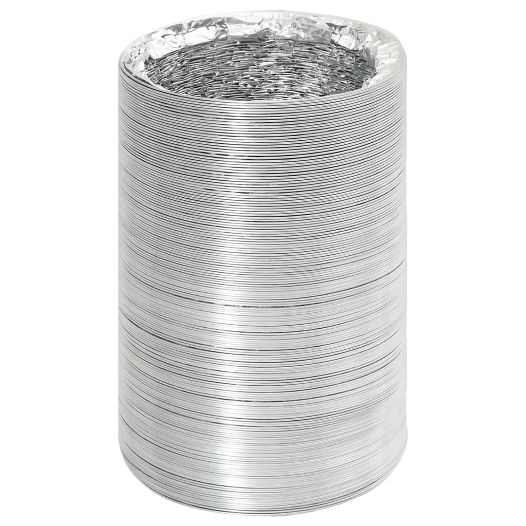 vidaXL Ventilation Duct Aluminium 6 m Ø10 cm