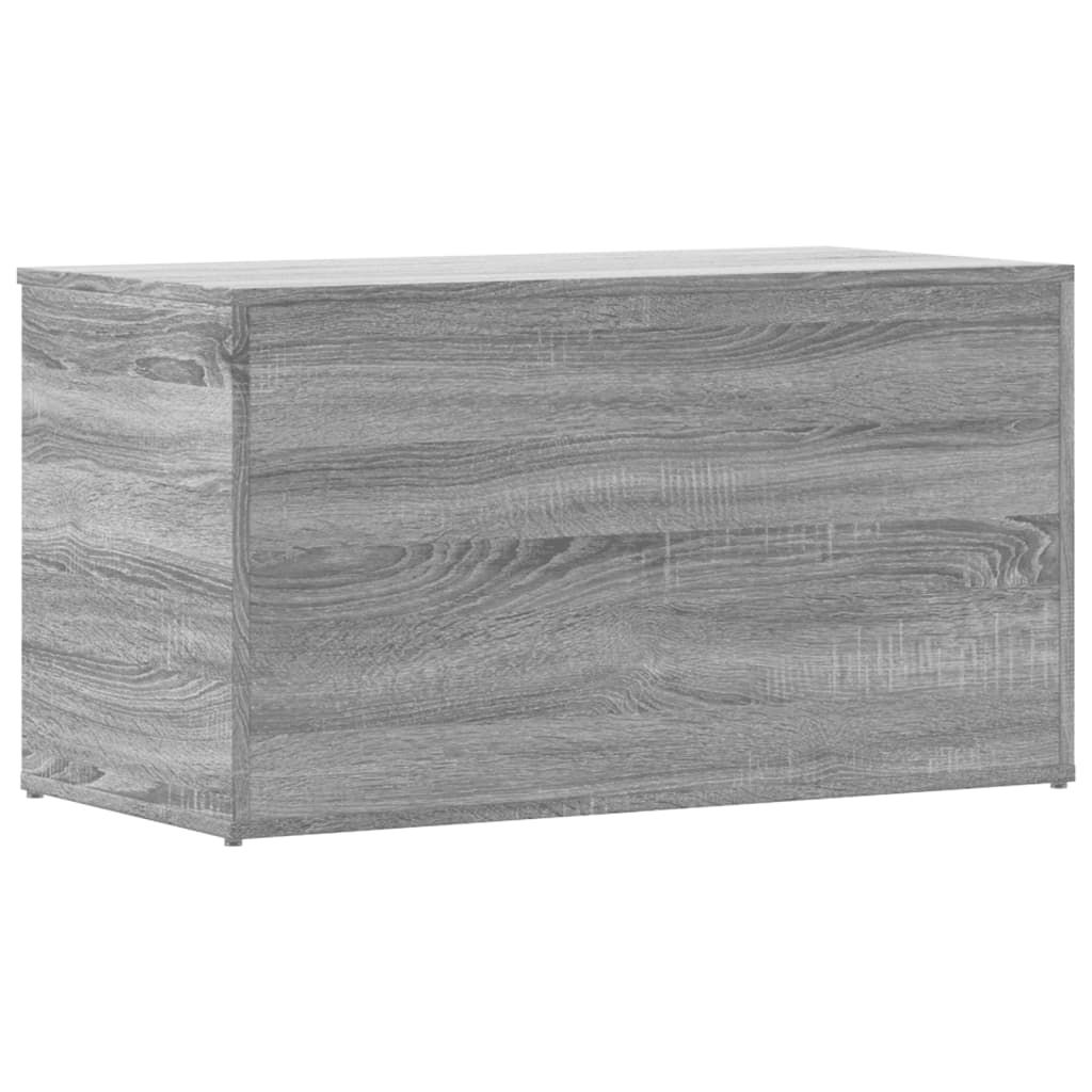 vidaXL Storage Chest Grey Sonoma 84x42x46 cm Engineered Wood
